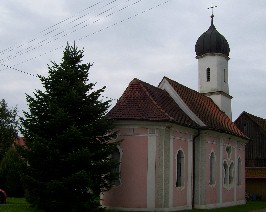 Foto der Kirche Allerheiligste Dreifaltigkeit in Dietershofen