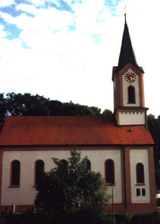 Foto von St. Meinrad im Stadtteil Jedesheim