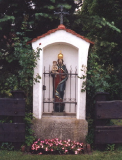 Foto der Wegkapelle in Jedesheim